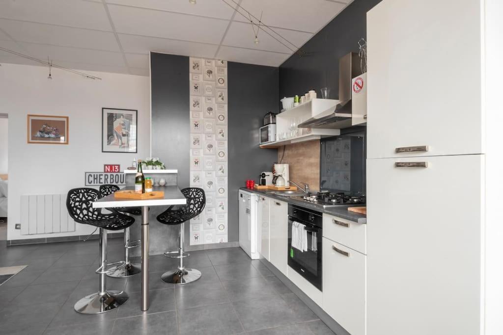 Le Hublot - Meuble Tourisme Classe 3 Etoiles Cherbourg-en-Cotentin Buitenkant foto
